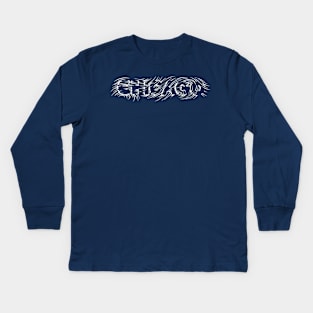 Chicago Wind Kids Long Sleeve T-Shirt